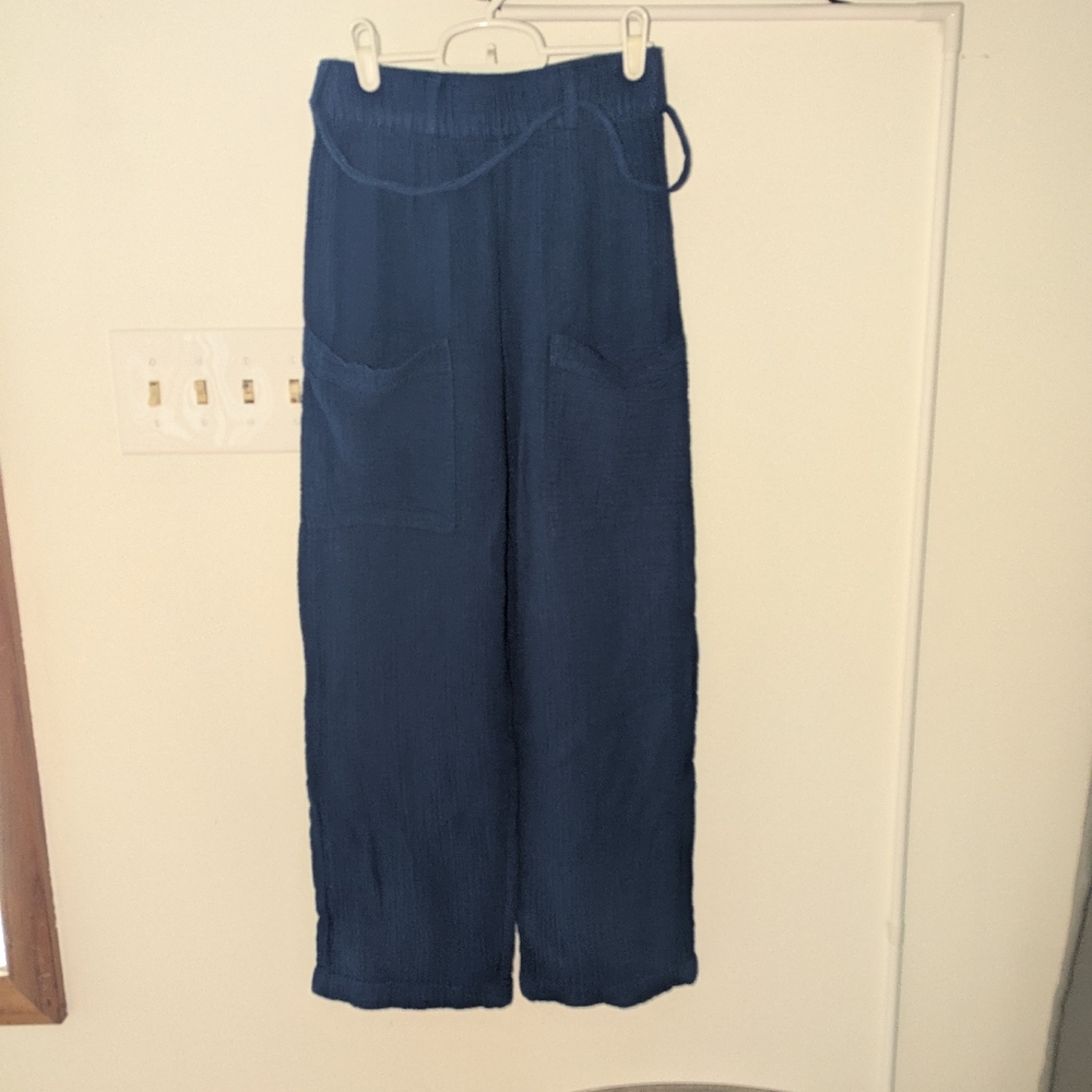 Blue Lounge/Cover Up Pants